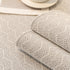 Herringbone Sofa Protector Cover, Non-Slip Couch Cover for Seat, Back & Arms