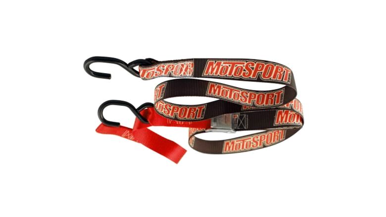 1.5" x 10 ft. Motorcycle Tie Downs w/ Ratchet & Cam 2 Pack | RCB1.510VSBK2