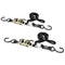 1.5" x 10 ft. Motorcycle Tie Downs w/ Ratchet & Cam 2 Pack | RCB1.510VSBK2