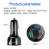 2 Pack PBG 3 Port USB Fast LED Car Charger For Devices