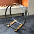 Wine Barrel Hoop Wood Basket 2 Pack - Rustic Wine Barrel Furniture & Gifts - Whiskey Barrel Accessories