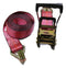 2" x 12 ft. Ratchet Strap w/Wire Hooks - Red Scuff Edge®