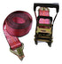 2" x 12 ft. Ratchet Strap w/Wire Hooks - Red Scuff Edge®