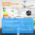 52" Vendome Industrial Downrod Mount Reversible Ceiling Fan with Lighting and Remote Control