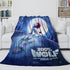 200% Wolf Blanket Flannel Fleece Throw Room Decoration