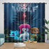 200% Wolf Curtains Blackout Window Drapes Room Decoration