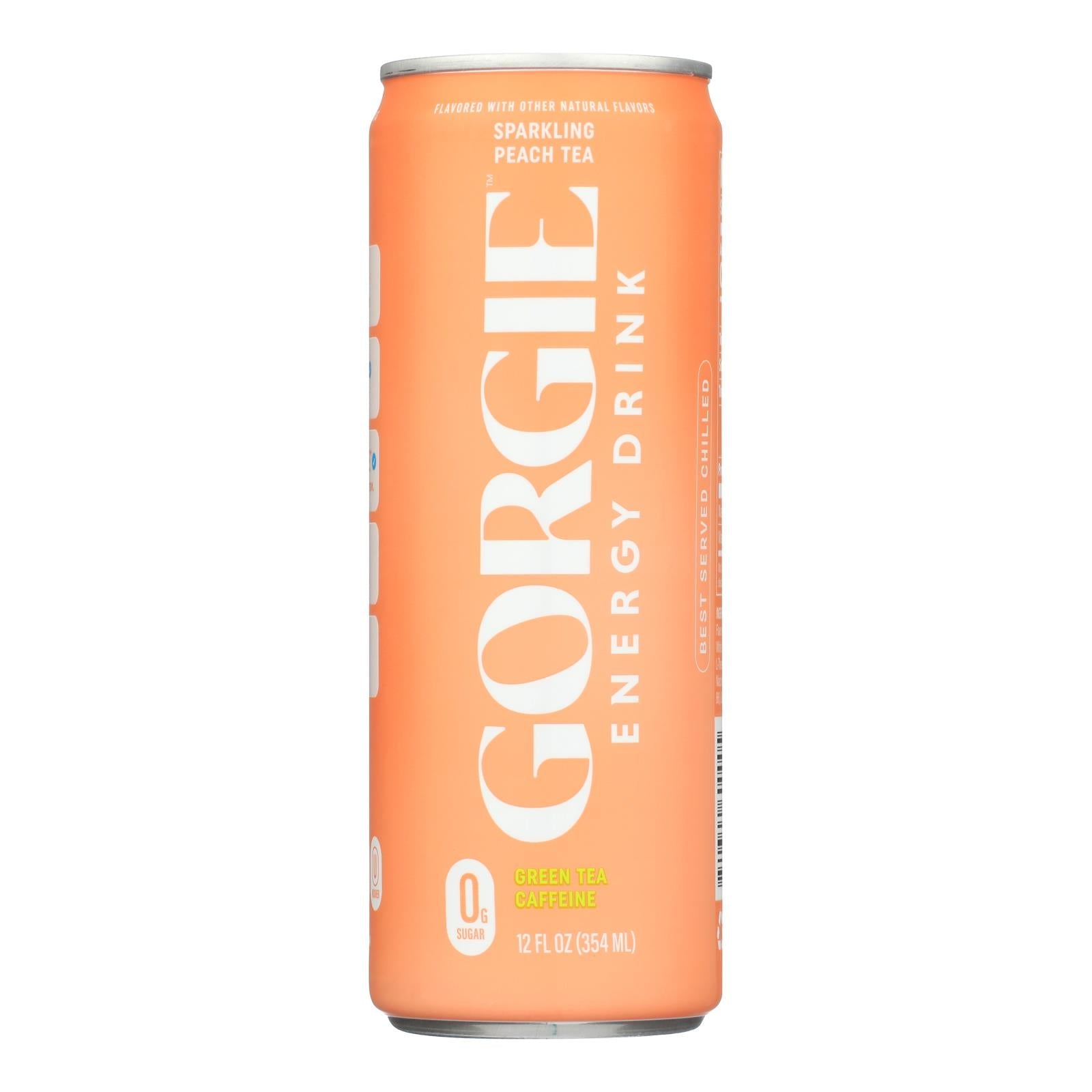 Gorgie Sprk Energy Peachy Keen - 12  (12 fl oz Each) - Peach Energy Drink