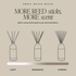 Farmhouse Amber Tinted Glass Jar Reed Diffuser