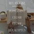 Relax, Girl Soy Candle - Clear Jar - 9 oz (Relaxation)