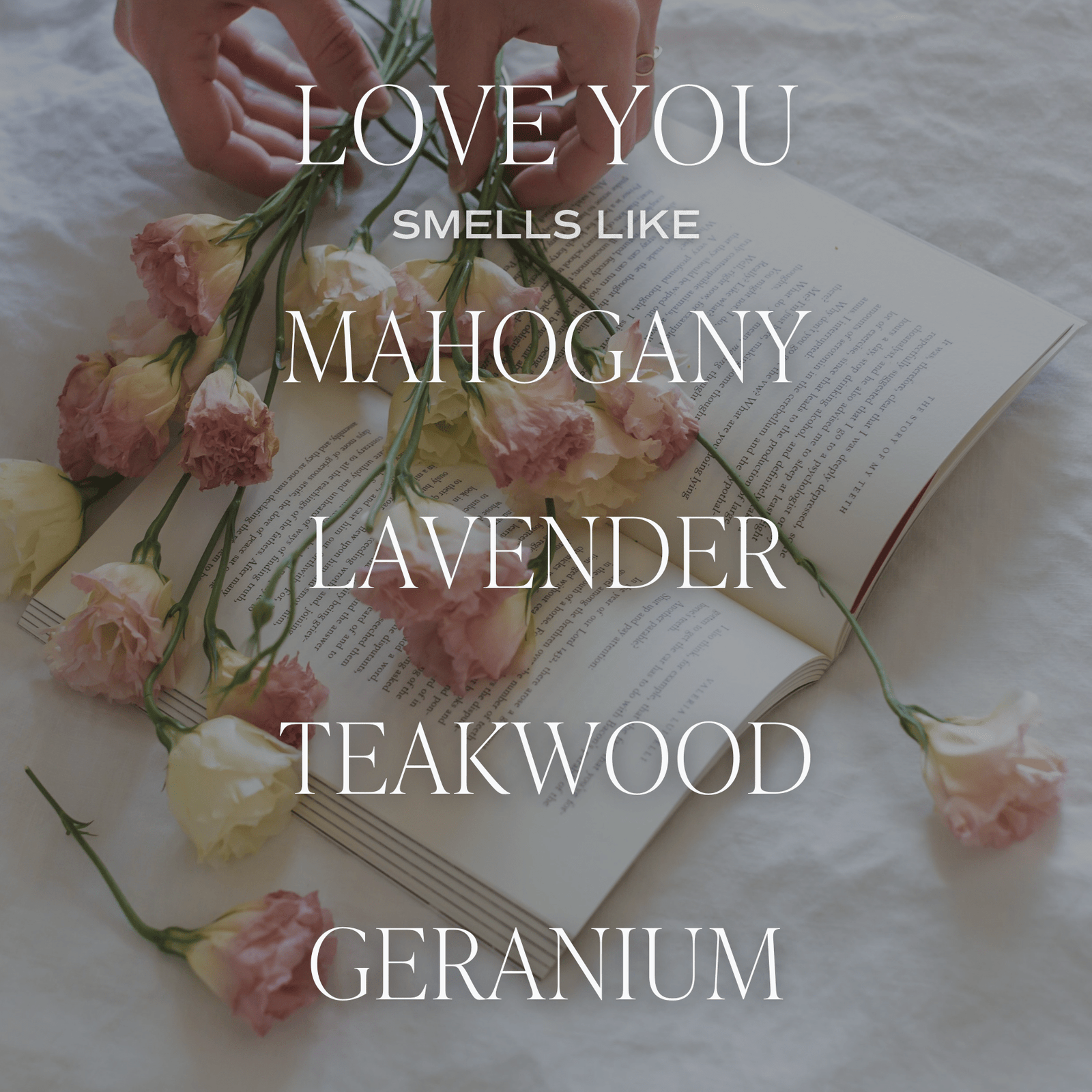 Love You Soy Candle - Red Matte Jar - 15 oz