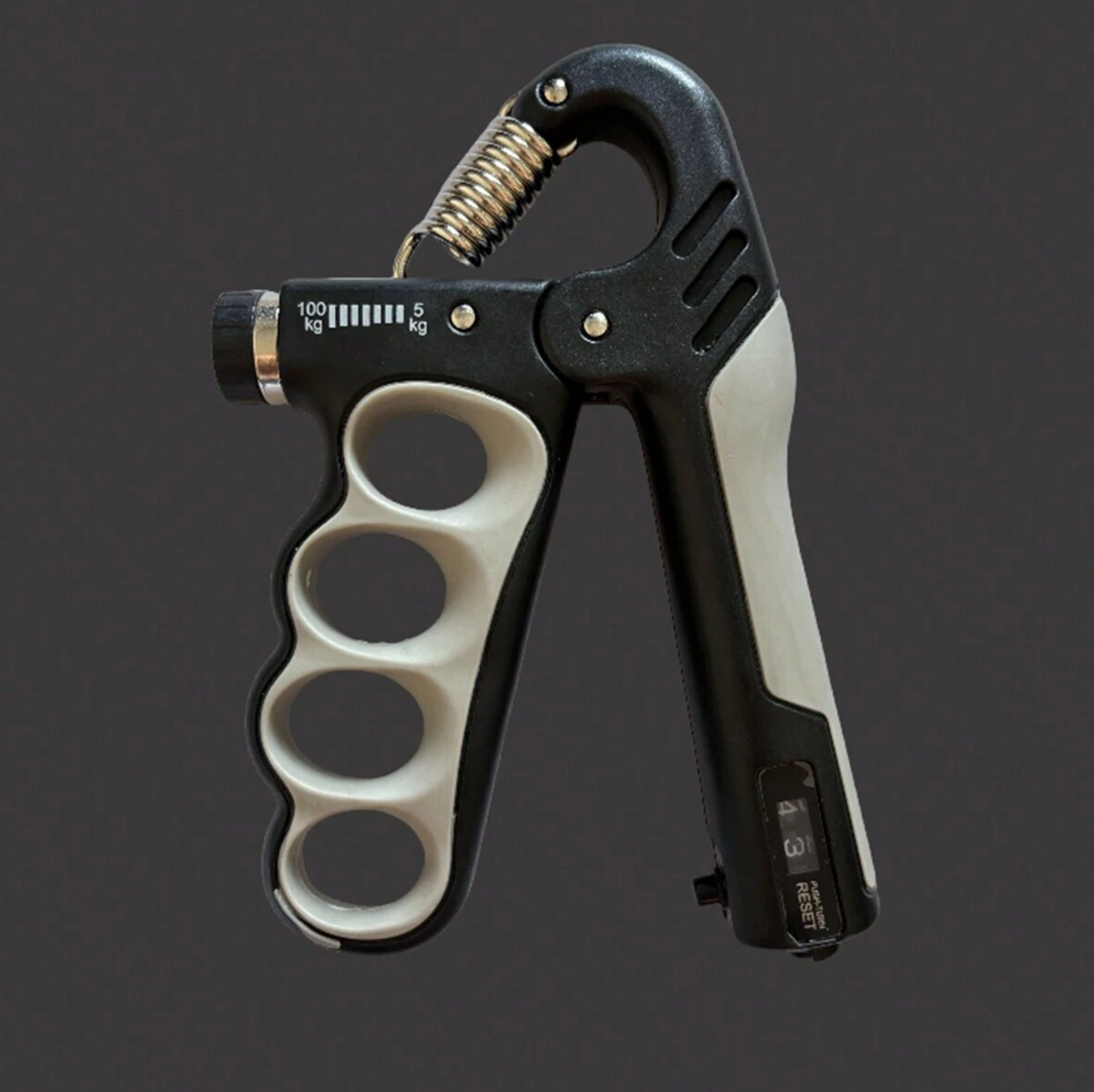 Adjustable Grip Strengthener with Digital Counter Hand Rehab Trainer