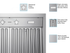 30 Inch 750 CFM Wall Mount Range Hood - VICTORY Twister