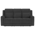 Brentwood Upholstered Motion Reclining Sofa Dark Charcoal