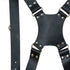 Dual Leather Camera Strap Harness- Black