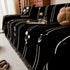 Chenille Jacquard Sofa Throw Cover with Tassel Soft Thick Couch Protector Blanket