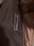 Genuine Polar Fox Fur Trim Rabbit Fur Insulated Parka