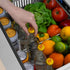 ZLINE 24" Touchstone 168 Can Outdoor-Rated Dual Refrigerator Drawer, Panel Ready, RDSPO-24