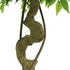 Artificial Ficus Tree With Pot For Home Decor Indoor Plant - Green
