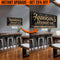 Upgrade Your 20x10 Inches 'Custom Basement Bar' (Style 1) Canvas To 48x24 Inches