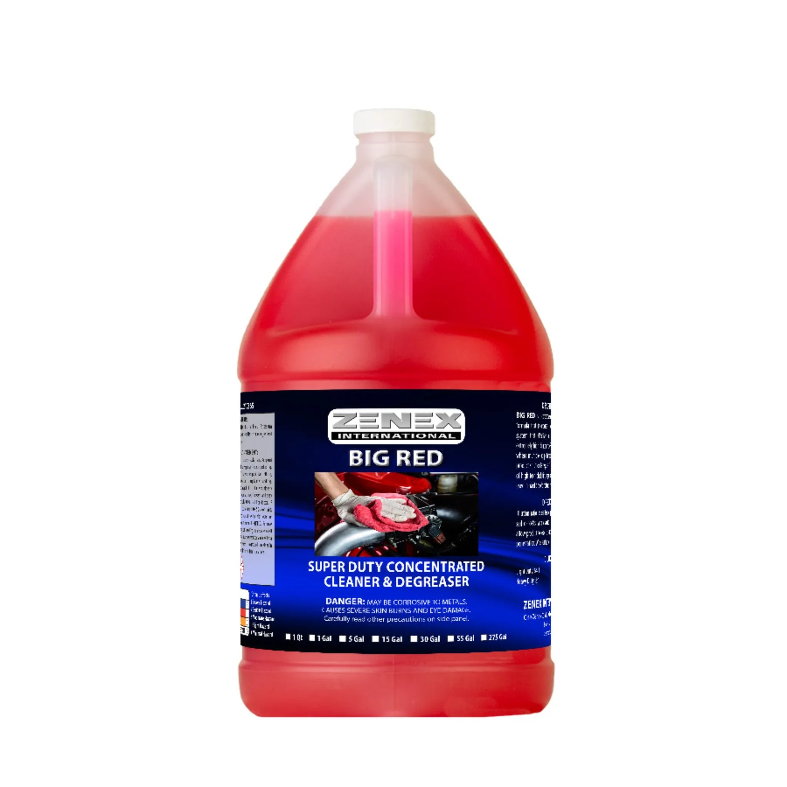 Zenex Big Red Super-Duty Concentrated Cleaner & Degreaser 48 Gallons