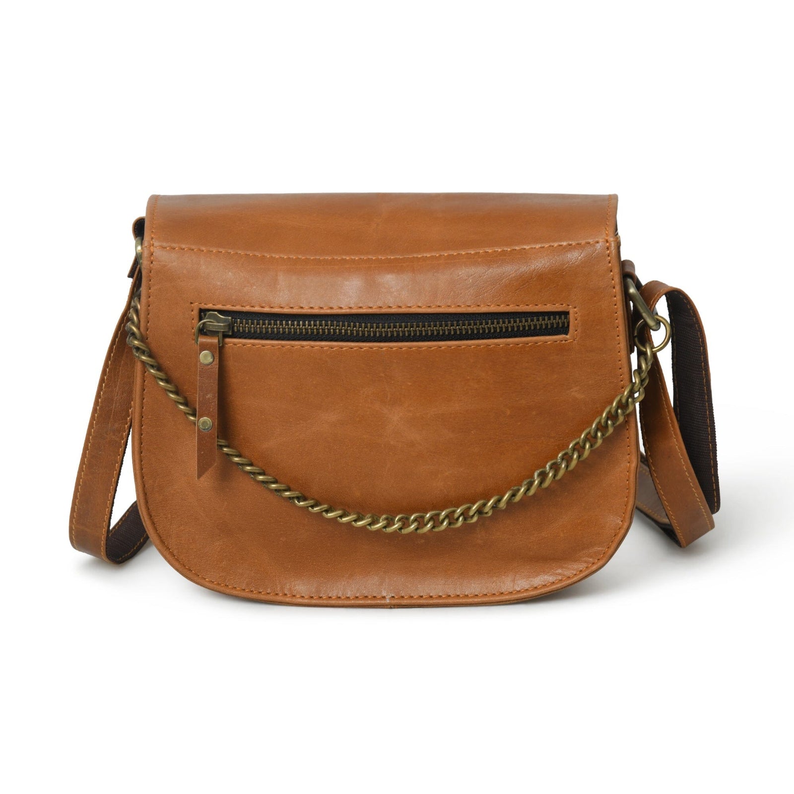 The Molina Satchel- Tan Brown