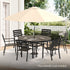 7 Pieces Outdoor Patio Dining Set