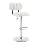 Adjustable Height Bar Stools With Footrest For Kitchen Island (Set of 2)