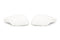 OLM OE Style Mirror Cover with Turn Signal Cutout - Crystal White - 2015-2021 Subaru WRX / STI / 2015-2017 Crosstrek