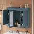 Wall Mount Mirror Cabinet With Adjustable Shelves, Soft Closing Hinges