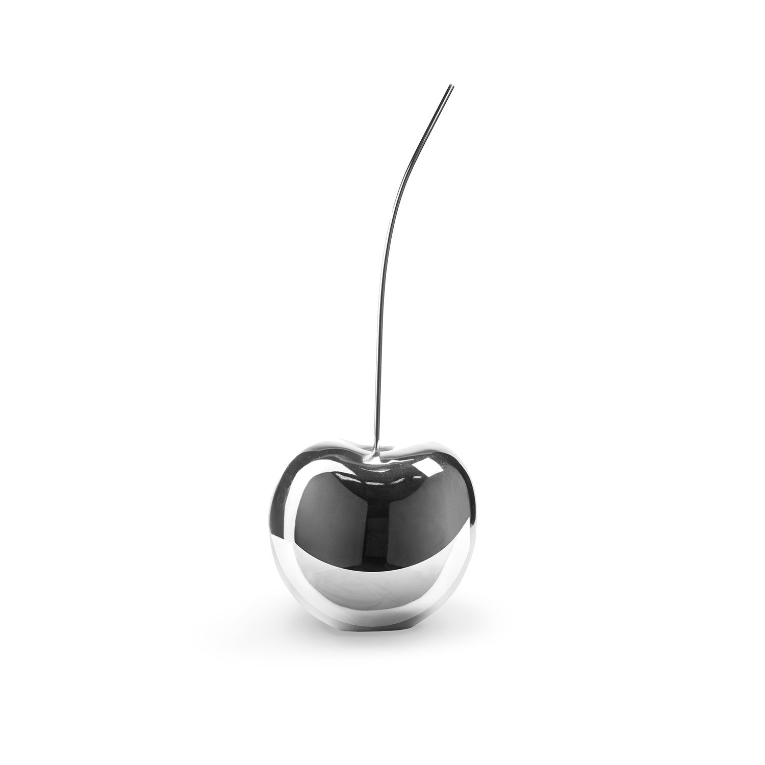 Medium Chrome Cherry Sculpture 22