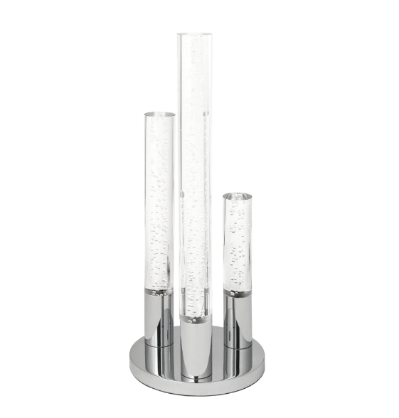 Acrylic Cylinders with Touch Switch Table Lamp // 3 Light