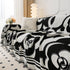 Chenille Sofa Cover Blanket, Couch Cover Blanket Throws for Couches Living Room Furniture Throw Covers