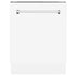 24" Dishwasher with White Matt panel, Stainless Tub, DWV-WM-24