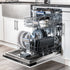 24" Dishwasher with White Matt panel, Stainless Tub, DWV-WM-24