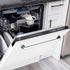 24" Dishwasher with White Matt panel, Stainless Tub, DWV-WM-24