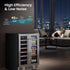 24 Inch Dual Zone Wine Fridges Cooler Beverage Refrigerator W51115