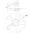 24" Farmhouse Flush Mount Reversible Iron Ceiling Fan with Lighting and Remote Control