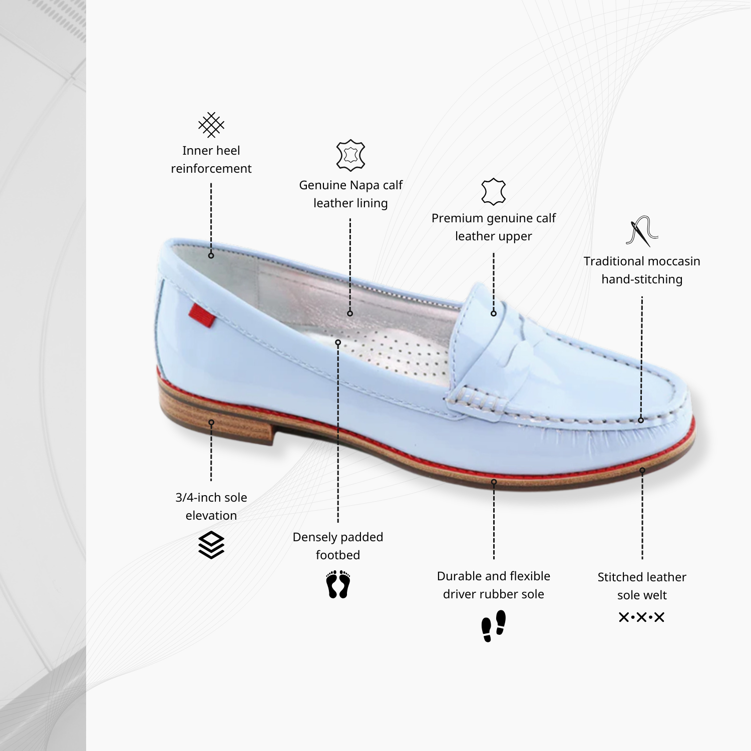 East Village, Women Penny Loafers