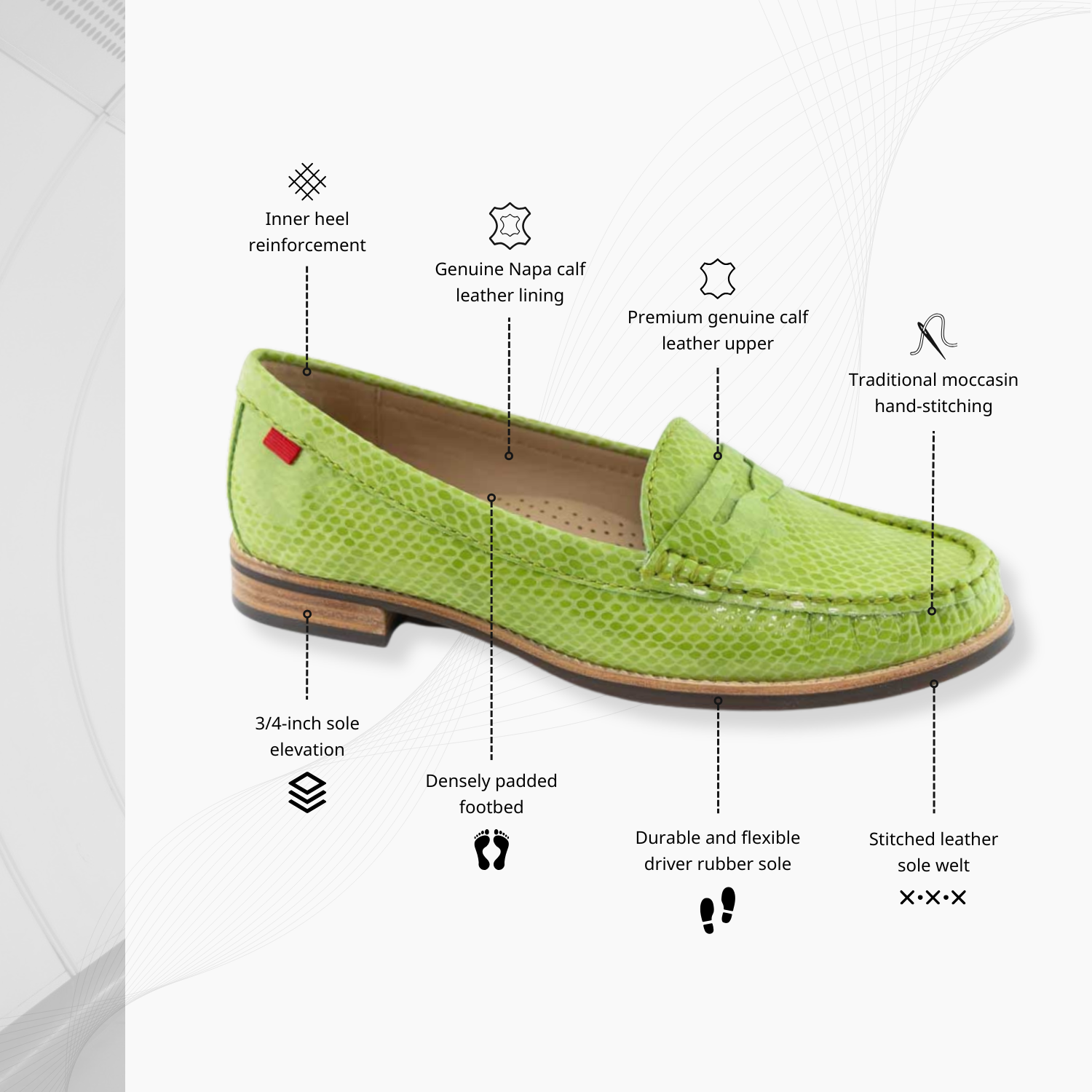 East Village, Women Penny Loafers