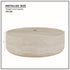 Walker Edison | Faux Marble Pattern Modern Coffee Table