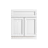 24 Inch Classic White Bathroom Vanity Sink Base