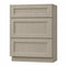 24 Inch Greige Stained Bathroom Vanity Drawer Base