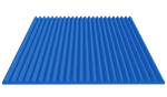 1 Inch Acoustic Foam Wedge Style Panels - 13 Color Options