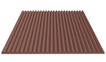1 Inch Acoustic Foam Wedge Style Panels - 13 Color Options