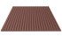 1 Inch Acoustic Foam Wedge Style Panels - 13 Color Options