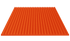 1 Inch Acoustic Foam Wedge Style Panels - 13 Color Options