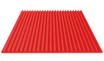 1 Inch Acoustic Foam Wedge Style Panels - 13 Color Options