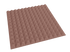 2 Inch Acoustic Foam Pyramid Style Panels - 13 Color Options