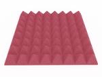 3 Inch Acoustic Foam Pyramid Style Panels - 13 Color Options