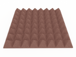 3 Inch Acoustic Foam Pyramid Style Panels - 13 Color Options